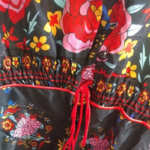 NWT stunning Boho bright floral maxi dress - Picture 5 of 8